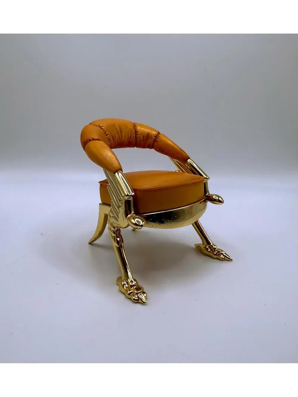 1:12 Scale Raine Take a Seat San Demas Miniature Chair, Ornamental Design